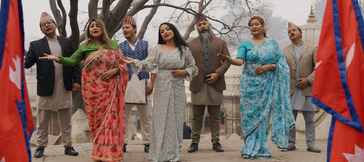 गीतको भिडिओमा कलाकाहरु